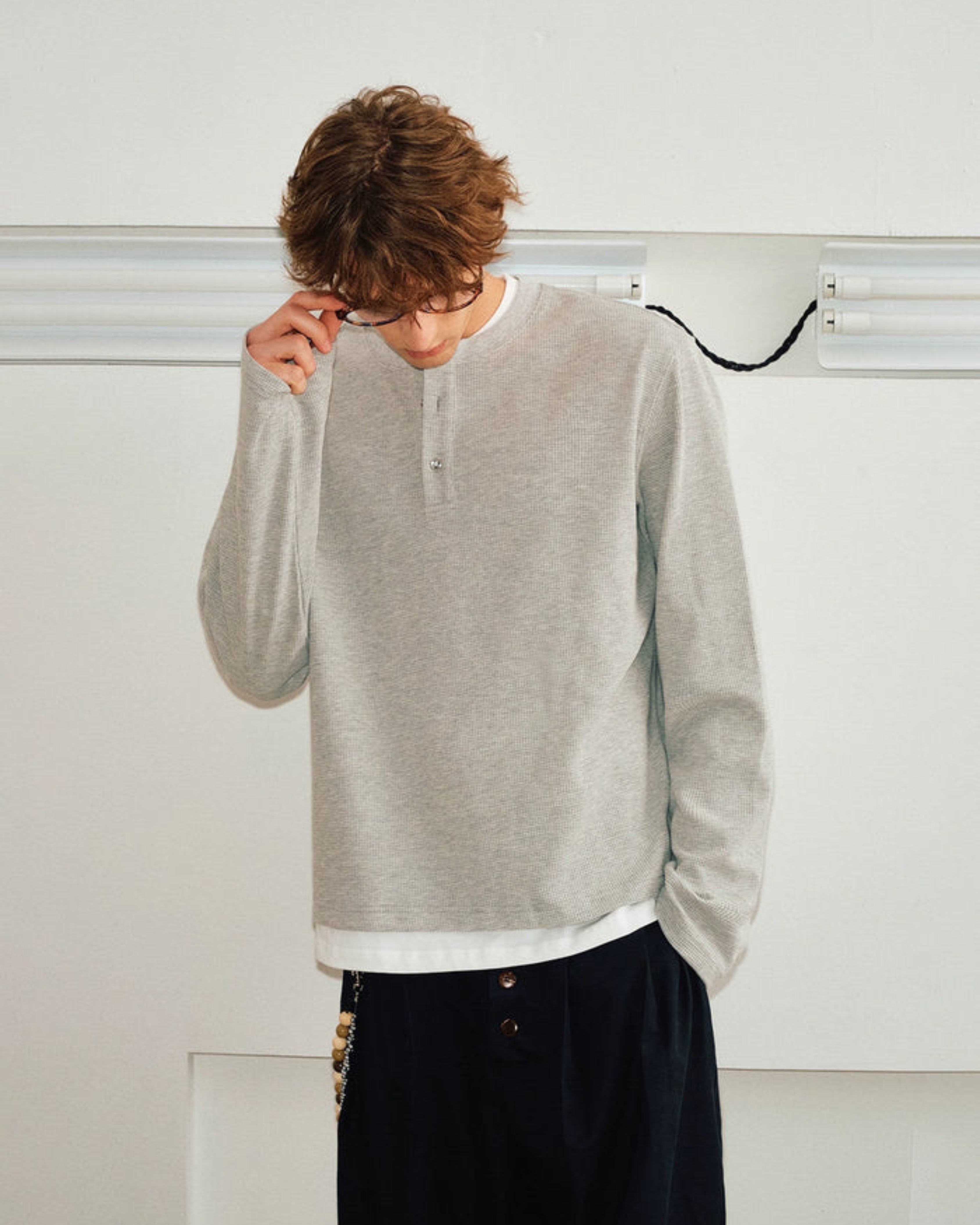 HENLEY - 001 ( GREY )
