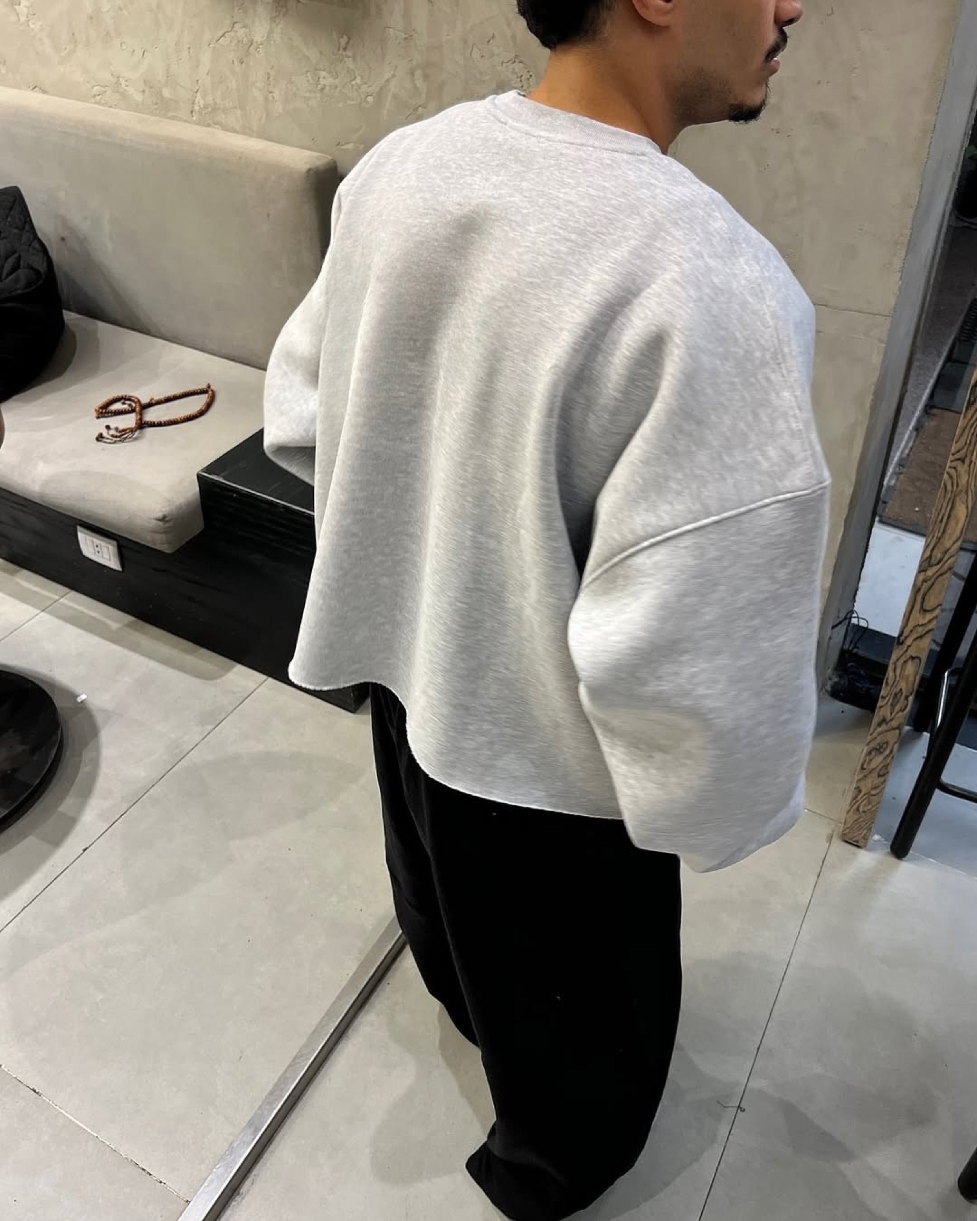 SWEATSHIRT-001 ( GREY )